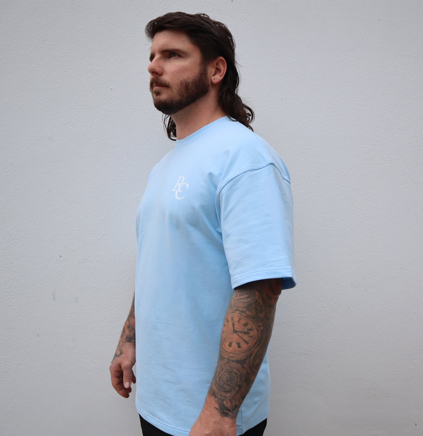 Rippy’s Limited Edition Tall Tees – Blue & Pink Drop